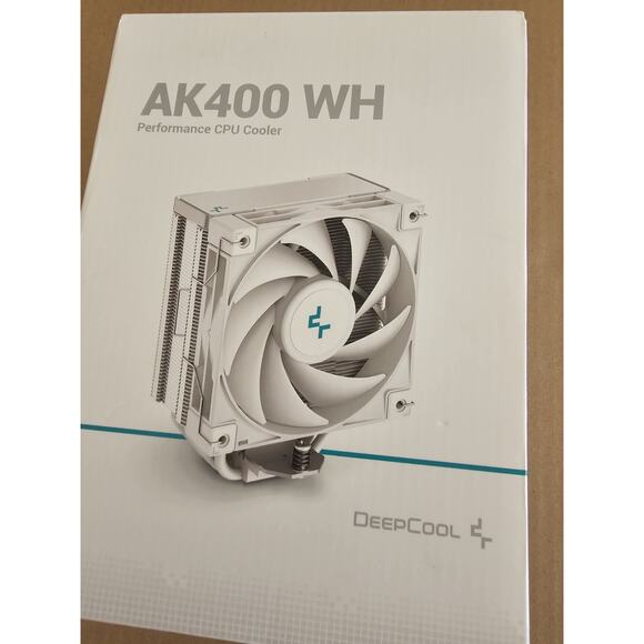 DeepCool AK400 WH Performance CPU Cooler White 4 Direct Touch Copper Heat - Picture 2 of 14
